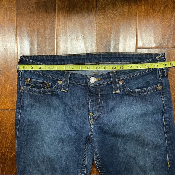 True Religion Straight Leg Denim Jeans Blue Size 36 - Picture 6 of 7